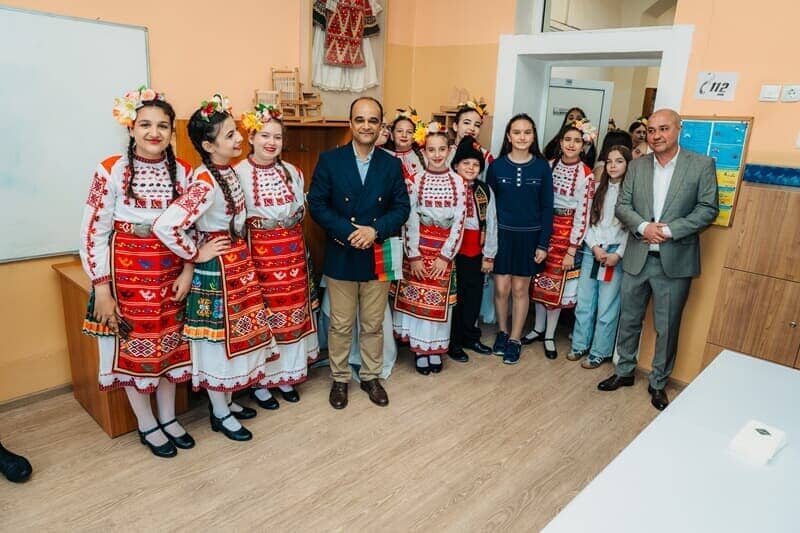 Официално посещение на посланика на Арабска република Египет в ОУ „Цветан Спасов“